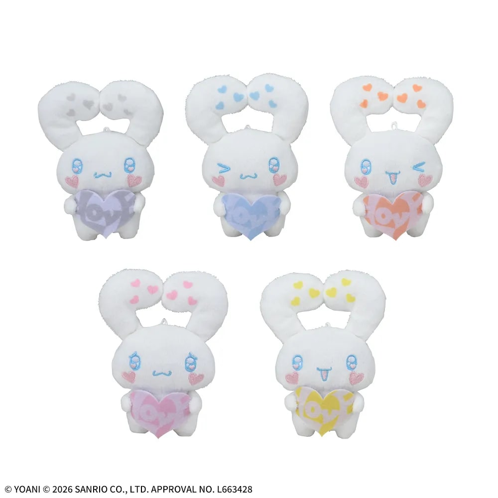 シナモロール×＝LOVE マスコット いっぱいハートVol.1のプライズ画像