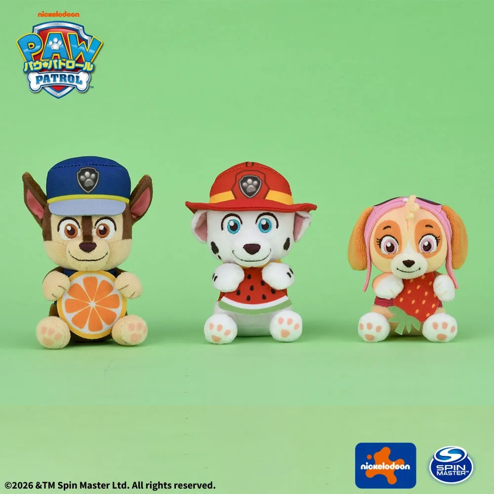 パウ・パトロール マスコット～フルーツVer.～のプライズ画像