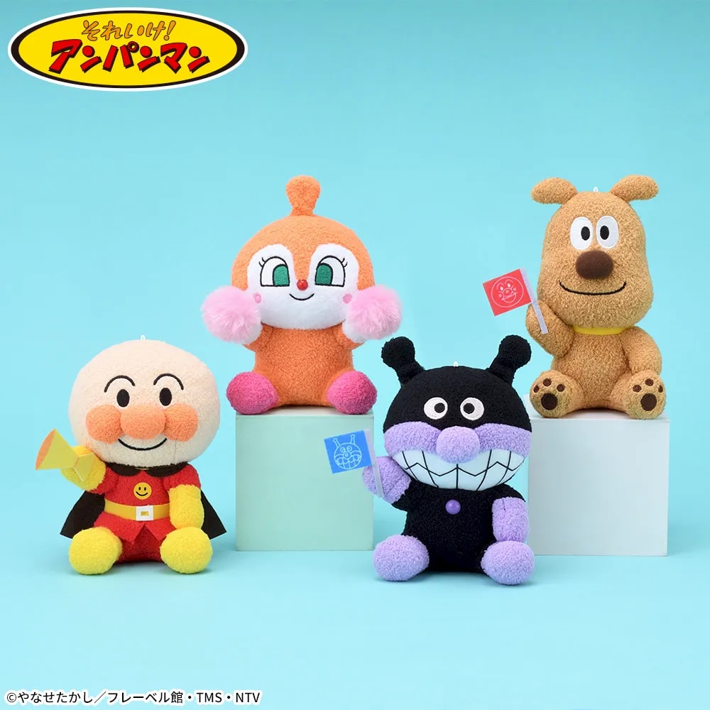 それいけ！アンパンマン ころふわ みんなで応援ぬいぐるみ Ver.2のプライズ画像