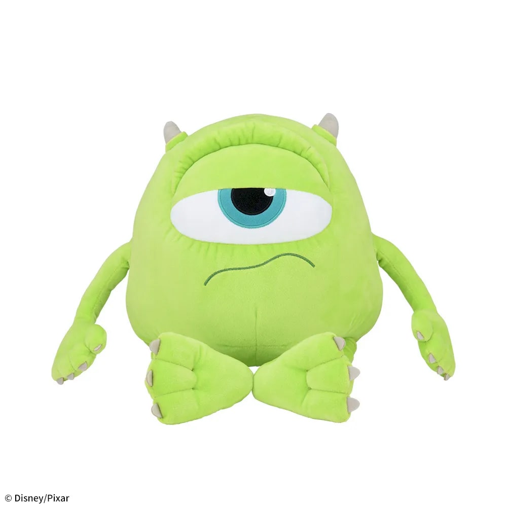 モンスターズ・インク Lぬいぐるみ むすっとVer. “マイク・ワゾウスキ”のプライズ画像