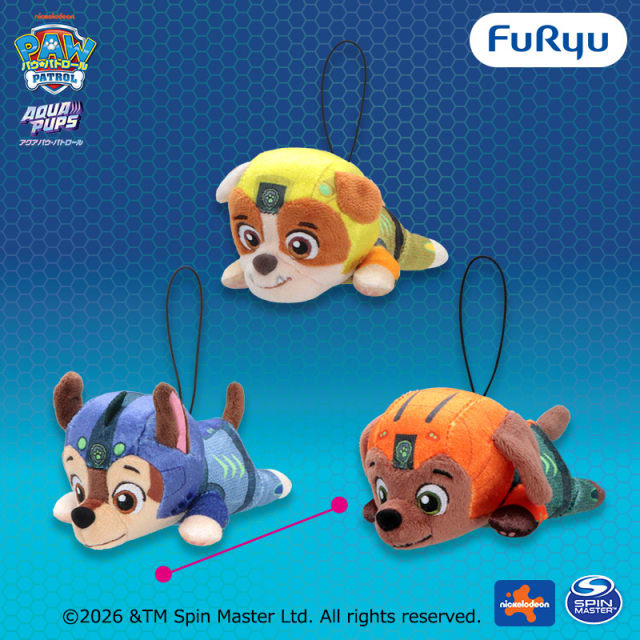 パウ・パトロール アクアパップスマスコット～チェイス・ラブル・ズーマ～のプライズ画像