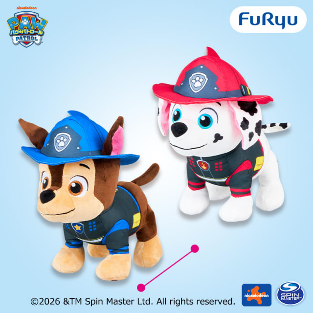 パウ・パトロール アルティメットレスキューBIGぬいぐるみ～ファイヤースタイル～のプライズ画像