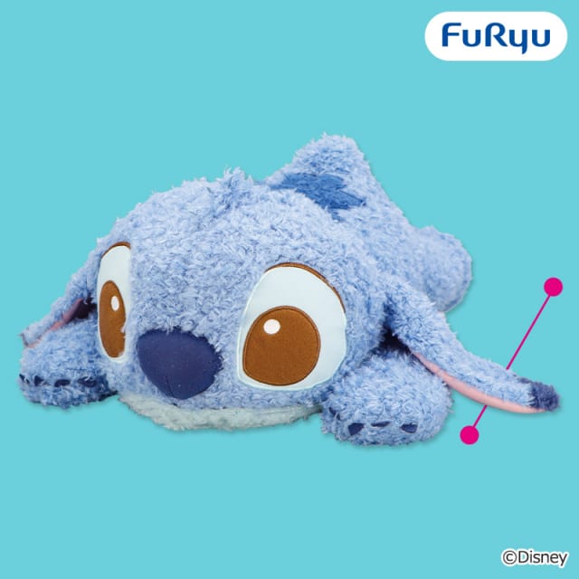 ディズニー スティッチ PuppyEyes 超BIGぬいぐるみのプライズ画像