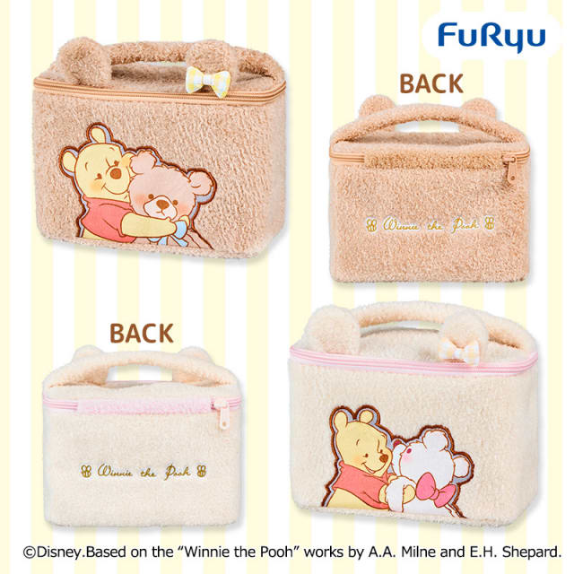くまのプーさん バニティポーチ～くまさんだっこ～のプライズ画像