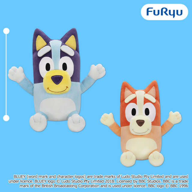 ブルーイ ハッピーなふたりのBIGぬいぐるみのプライズ画像