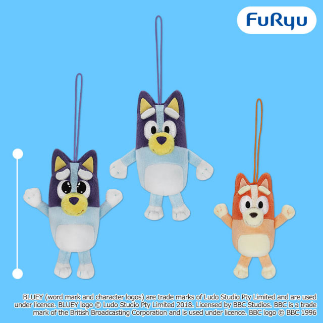 ブルーイ ハッピーなふたりのマスコットのプライズ画像