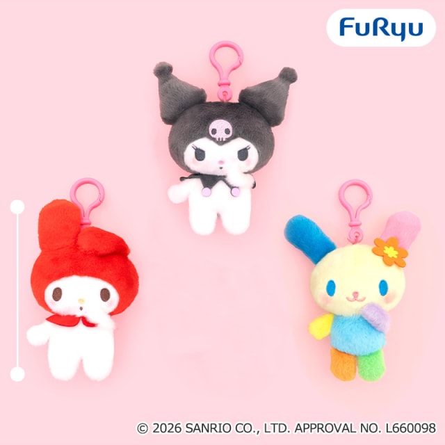 サンリオキャラクターズ くりっぴぃ ぬいぐるみのプライズ画像