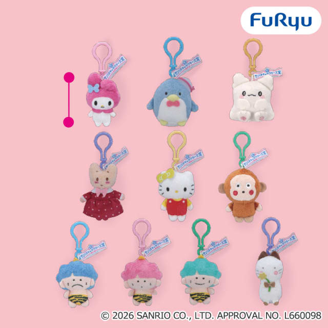 サンリオキャラクターズ キャラクター大賞2026マスコットVol.6のプライズ画像