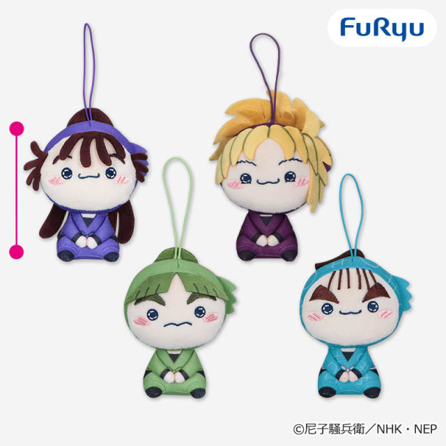 忍たま乱太郎 もちぴこマスコット 第四弾のプライズ画像