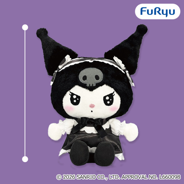 クロミ ロリータムードBIGぬいぐるみのプライズ画像
