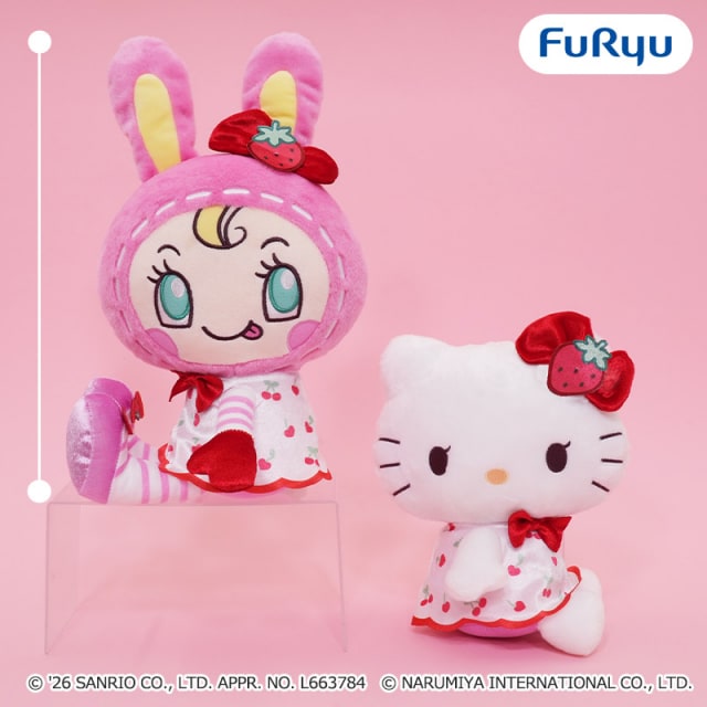 Mezzo Piano×Hello Kitty チェリーBIGぬいぐるみのプライズ画像