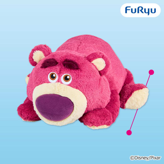 ロッツォ 寝そべり なでなでしてね 超BIGぬいぐるみのプライズ画像