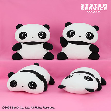 たれぱんだ たれ日和 タオル地ぬいぐるみBIGのプライズ画像