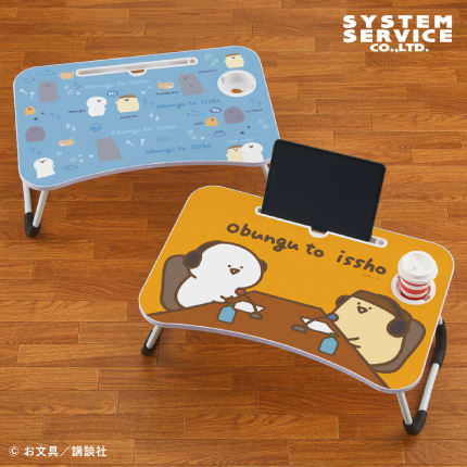 お文具といっしょ ビッグ木製ラップトップテーブルのプライズ画像