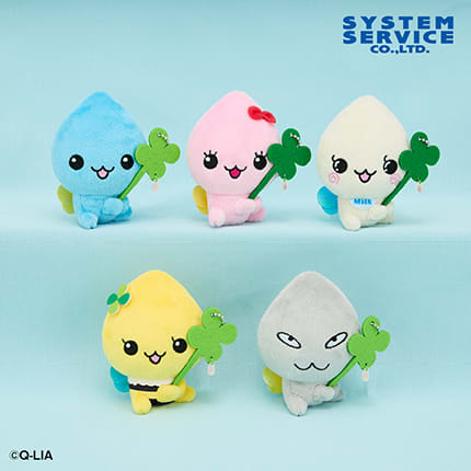 しずくちゃん クローバーマスコットキーチェーンのプライズ画像