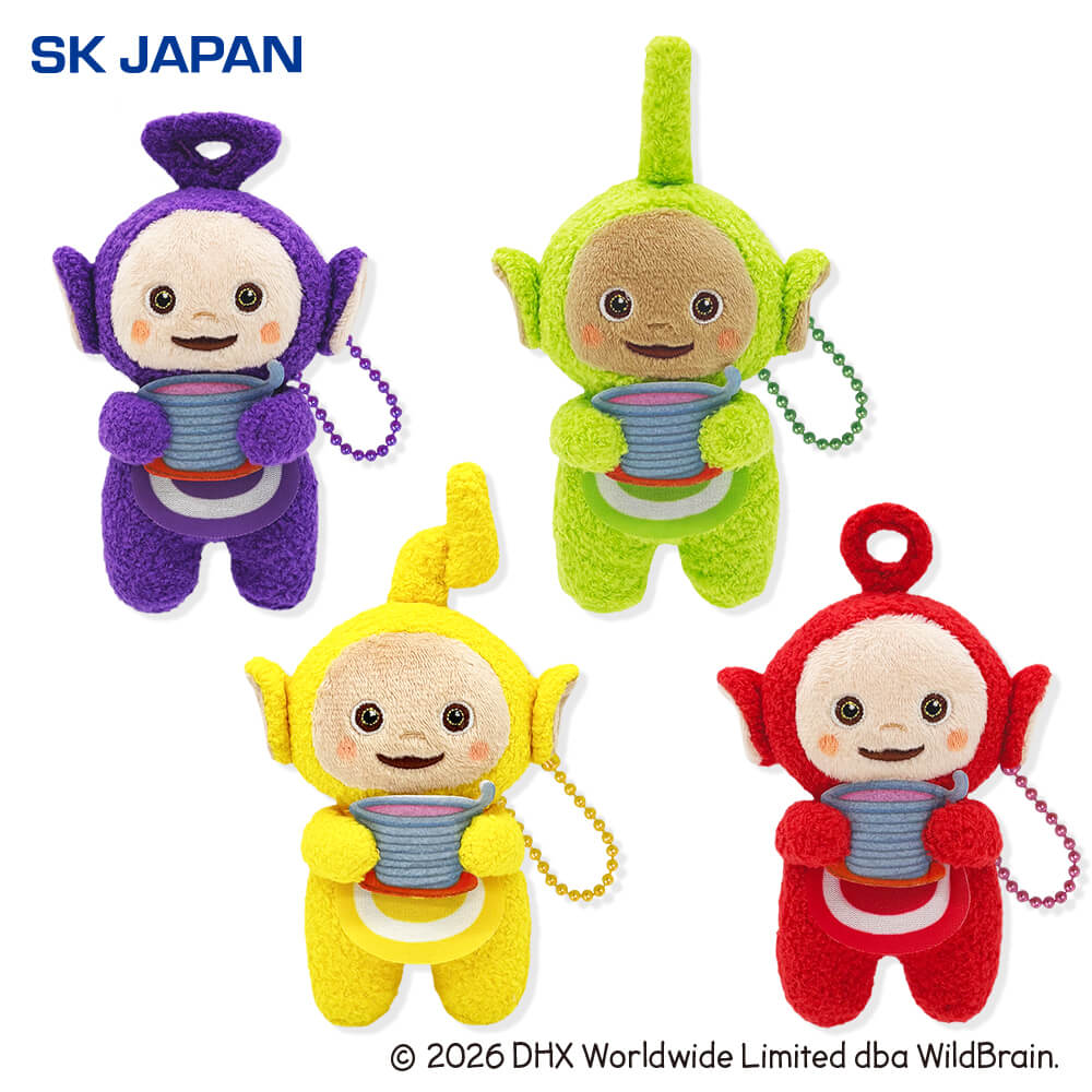 テレタビーズ デフォルメマスコット(タビーカスタードと一緒)のプライズ画像