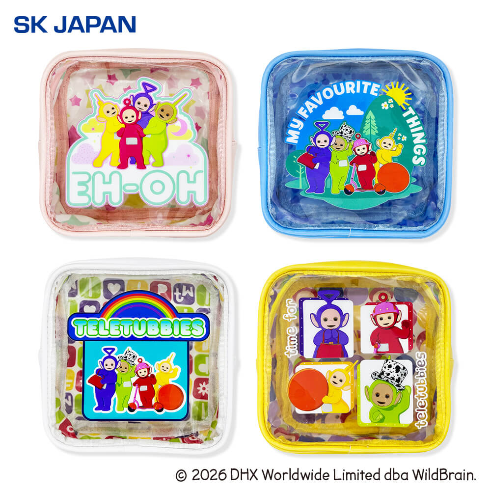 テレタビーズ 前面クリアポーチのプライズ画像