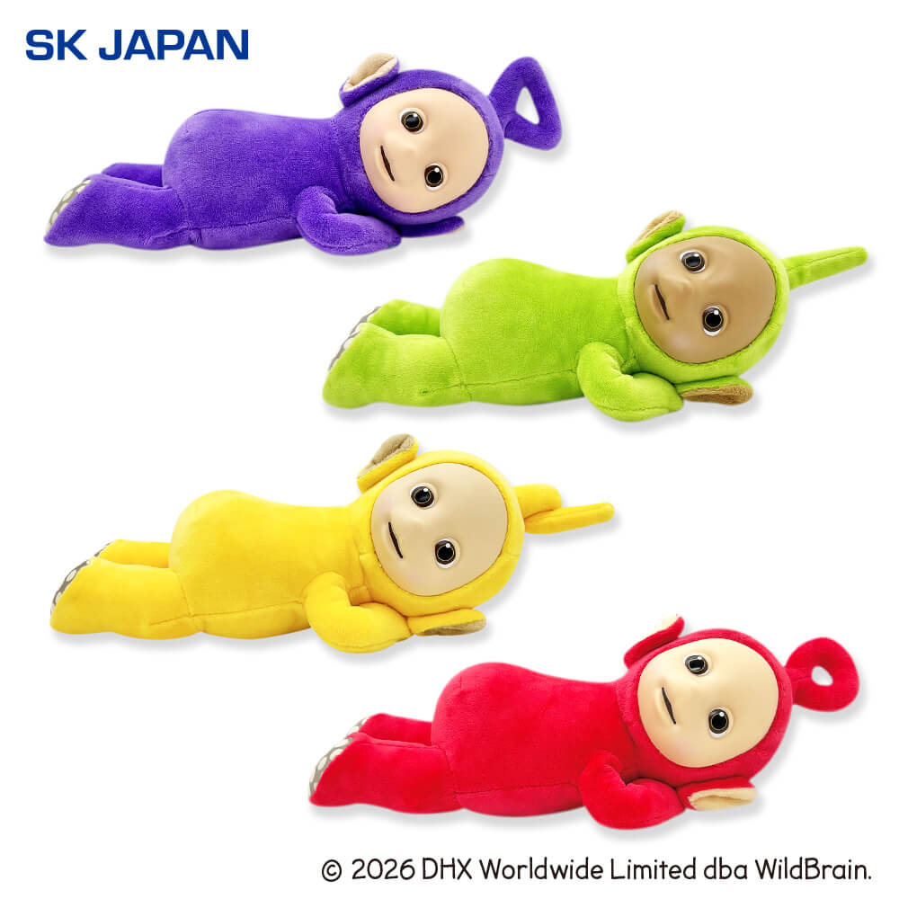 テレタビーズ ねそべりぬいぐるみのプライズ画像