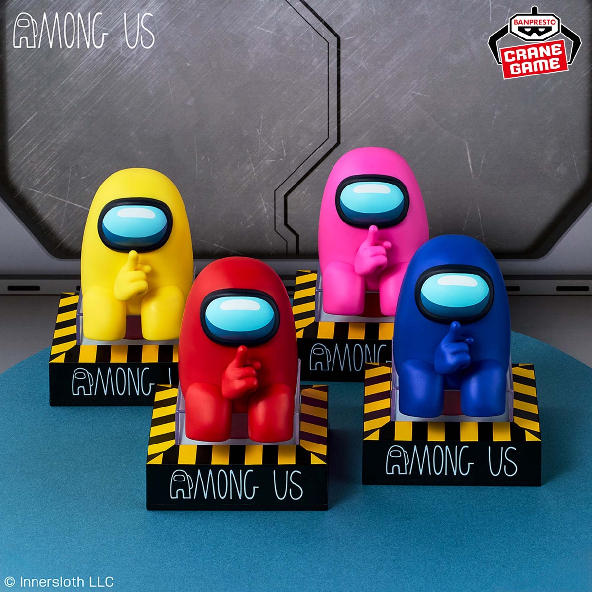 Among Us モニタートップフィギュアvol.1のプライズ画像