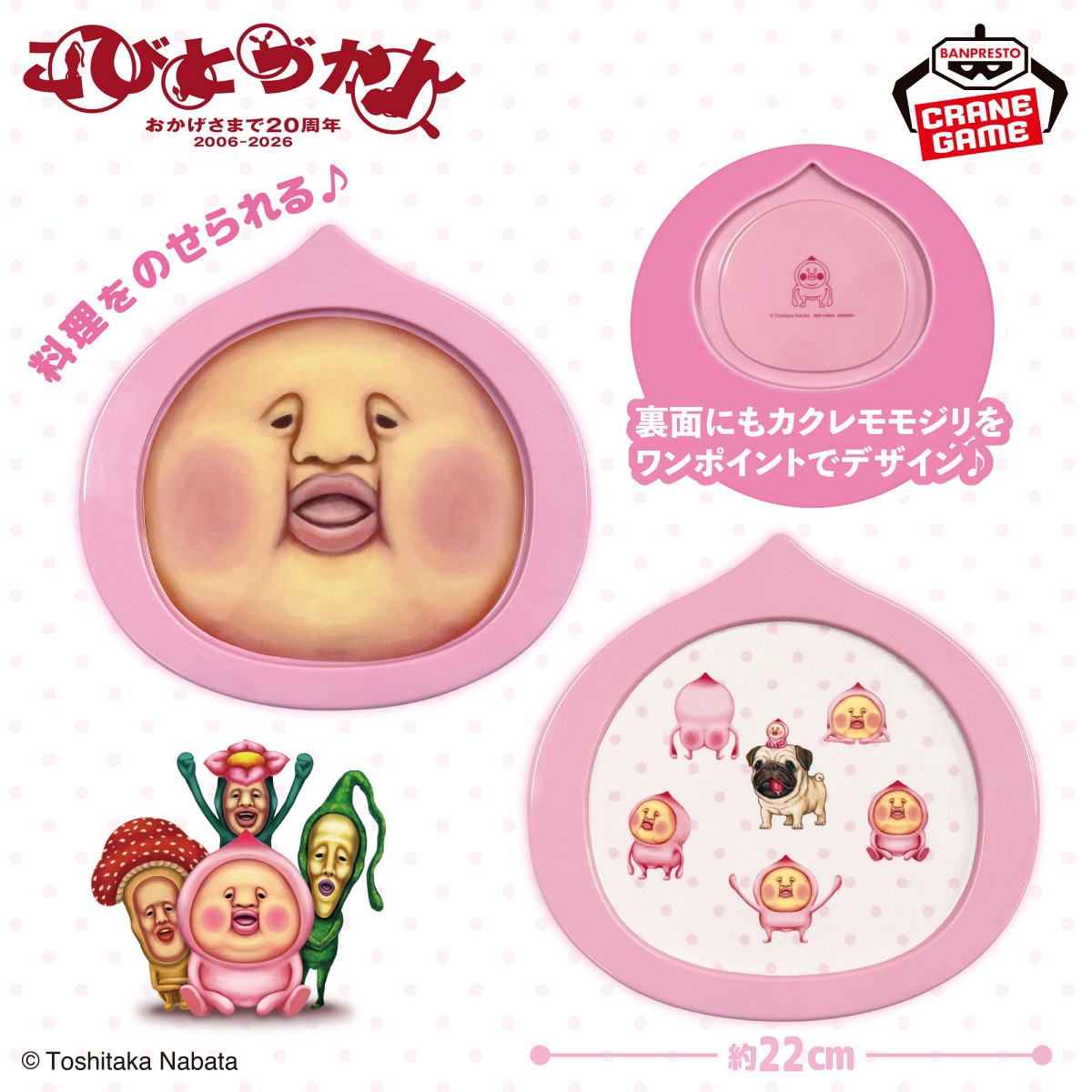 こびとづかん ダイカットメラミンプレートのプライズ画像