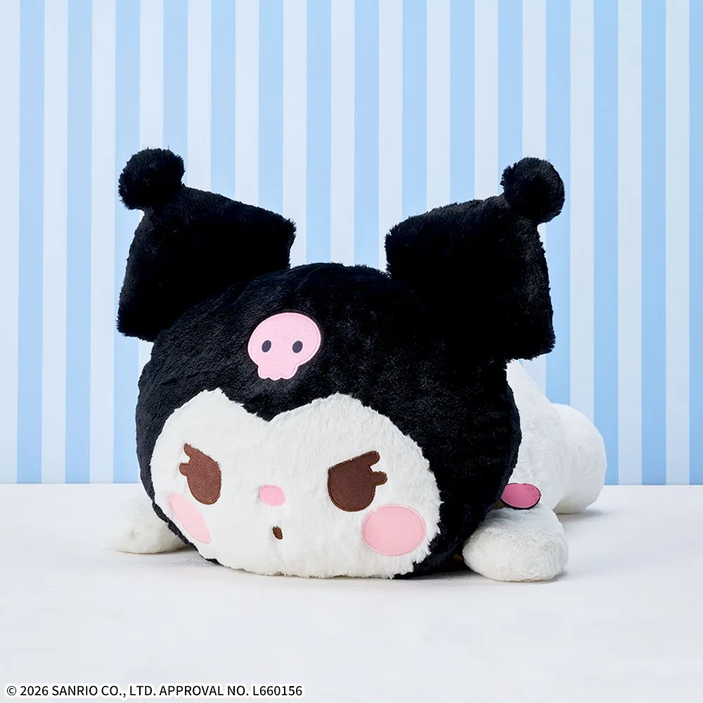 クロミ グランデぬいぐるみ～ゆるかわ サンリオキャラクターズ～のプライズ画像