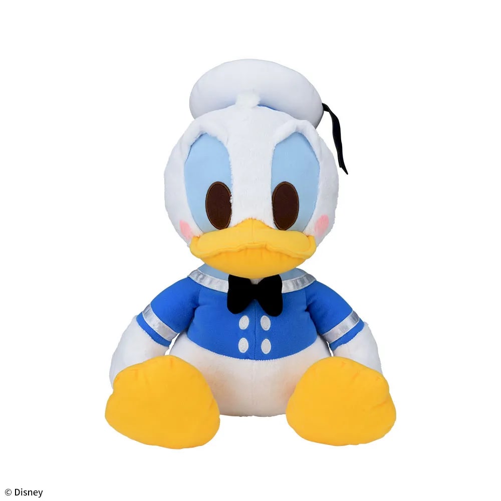 ドナルドダック 赤いほっぺ LLぬいぐるみ クラシックVer.のプライズ画像