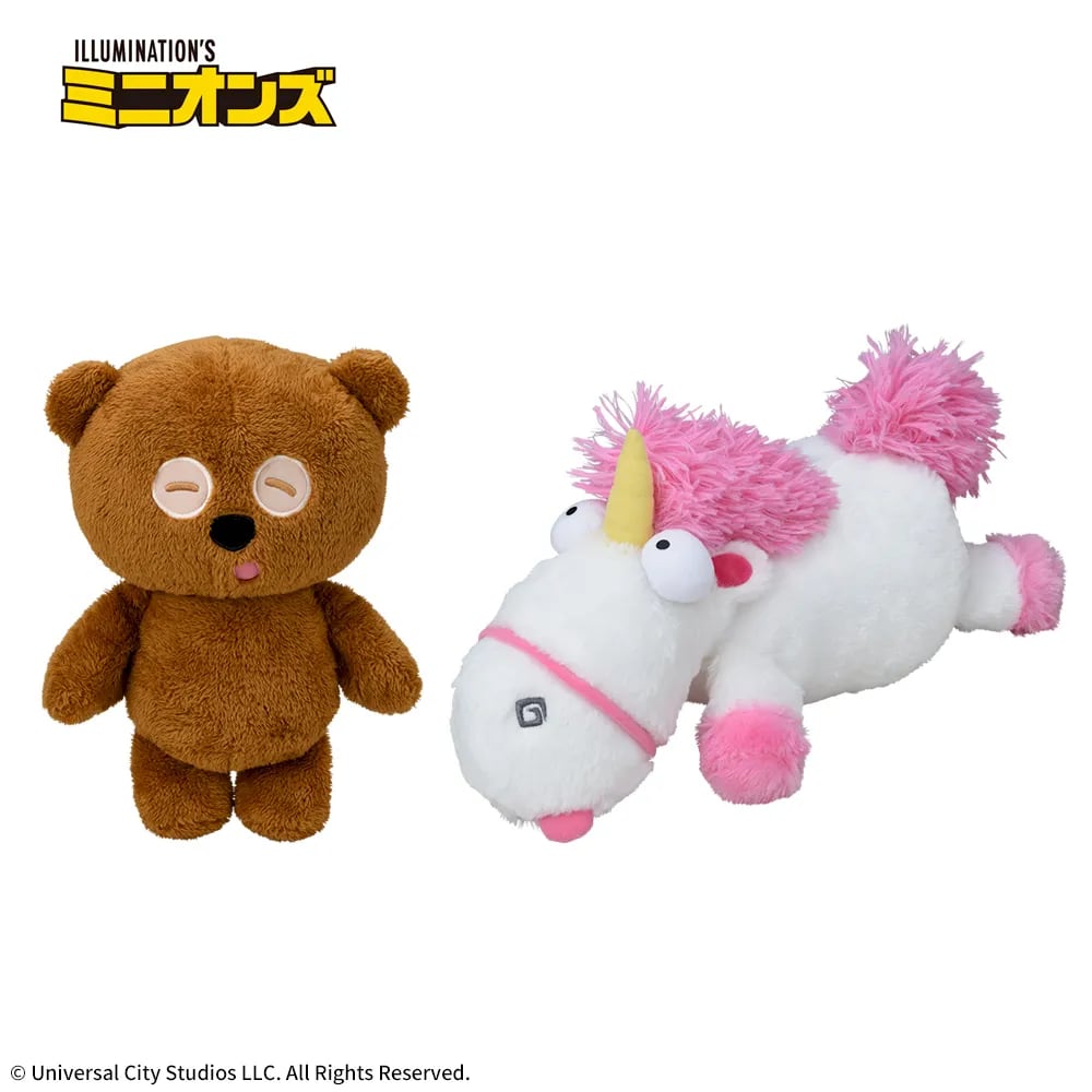 ミニオン Lぬいぐるみ“ティム&フラッフィ”のプライズ画像