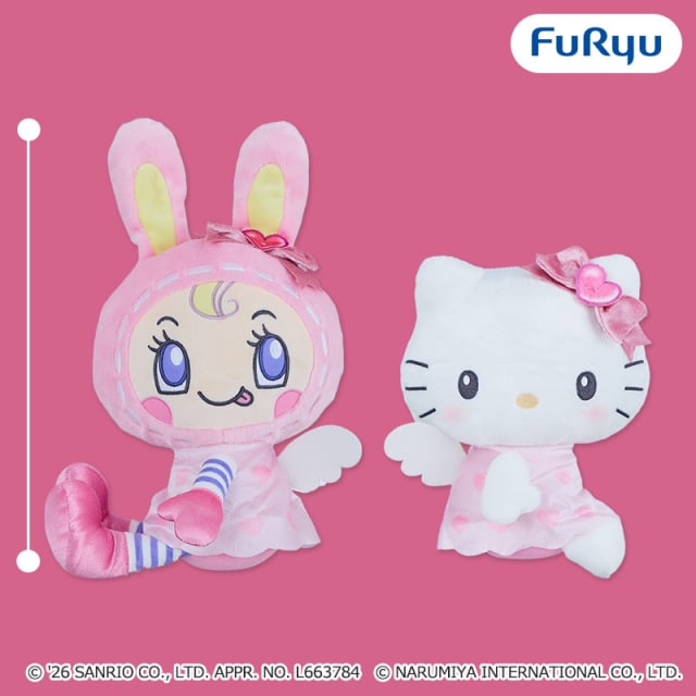 Mezzo Piano×Hello Kitty エンジェルBIGぬいぐるみのプライズ画像