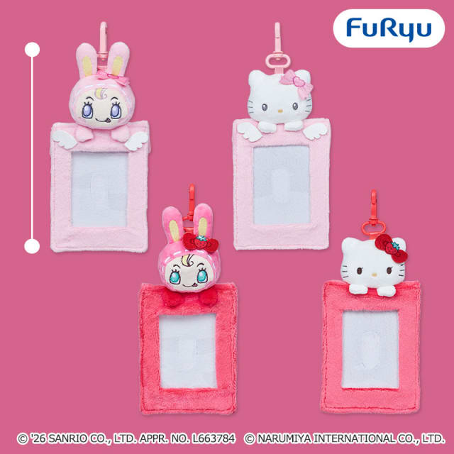 Mezzo Piano×Hello Kitty マスコット付きパスケースのプライズ画像