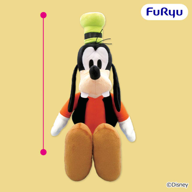 グーフィー 超BIGぬいぐるみのプライズ画像