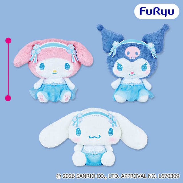 サンリオキャラクターズ ネモフィラBIGぬいぐるみのプライズ画像