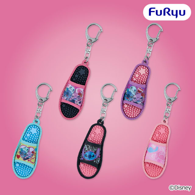 ディズニー スティッチ ぎゃるKAWAふぉと サンダルマスコットのプライズ画像