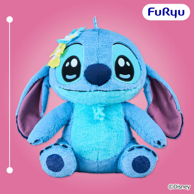 ディズニー スティッチ ぎゃるKAWAふぉと 超BIGぬいぐるみのプライズ画像