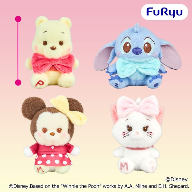 ディズニーキャラクター ミルキーボア 大きなリボンマスコットのプライズ画像