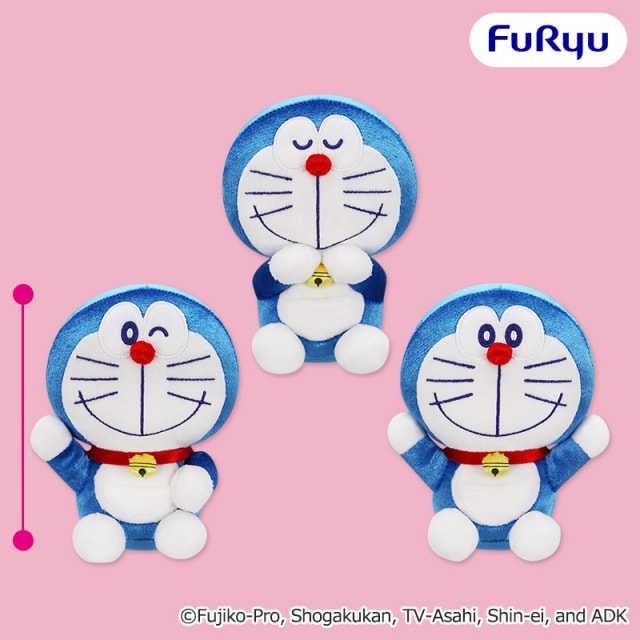 ドラえもん シャイニーブルーぬいぐるみのプライズ画像