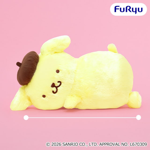 ポムポムプリン ぐうたら超BIGぬいぐるみのプライズ画像