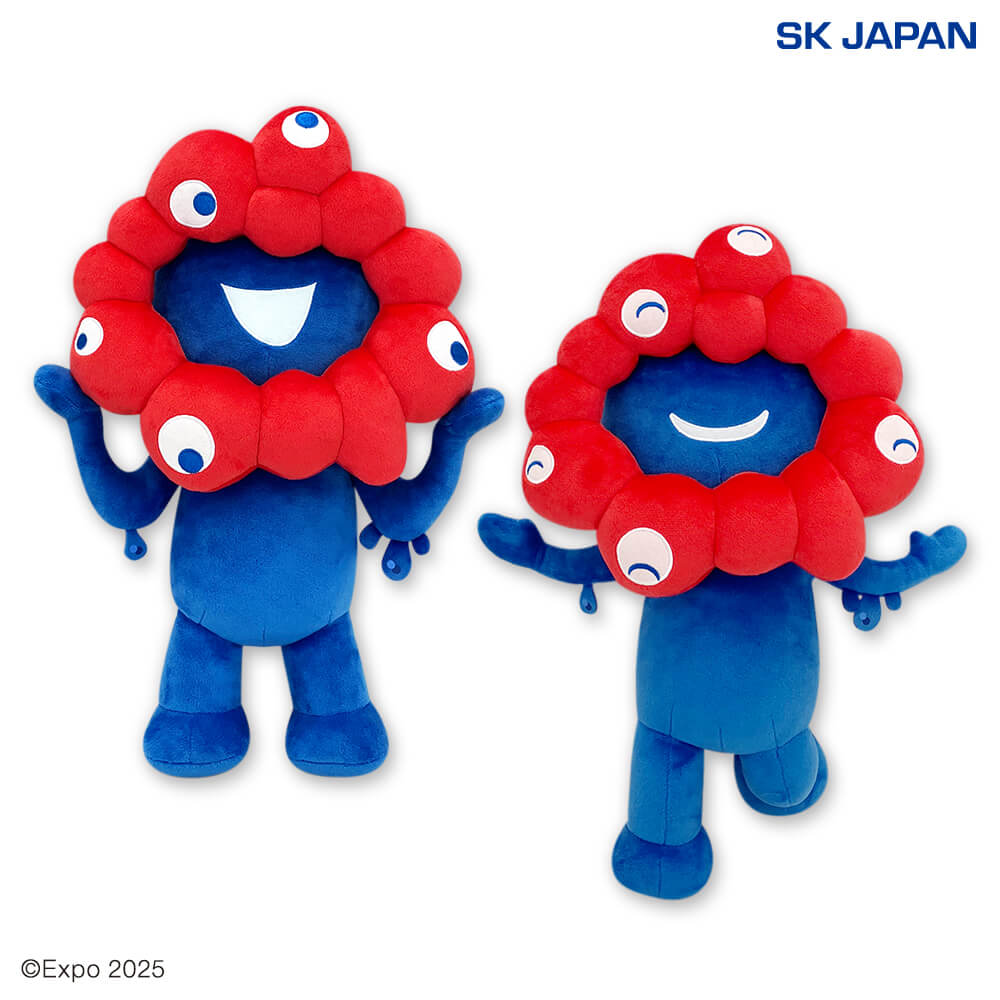 EXPO2025 ミャクミャクBIGぬいぐるみのプライズ画像