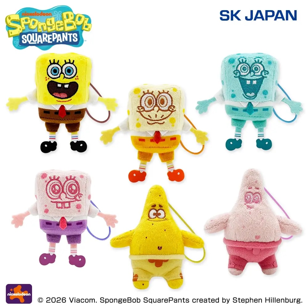 スポンジ・ボブ パステルキュートミニマスコットのプライズ画像
