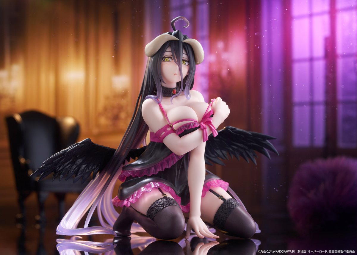 オーバーロード】アルベド（ネグリジェ）Desktop Cuteフィギュアの 