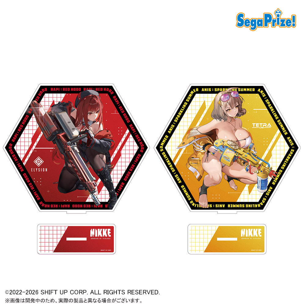 勝利の女神：NIKKE プラチナムザッカ両面ビッグアクリルスタンド