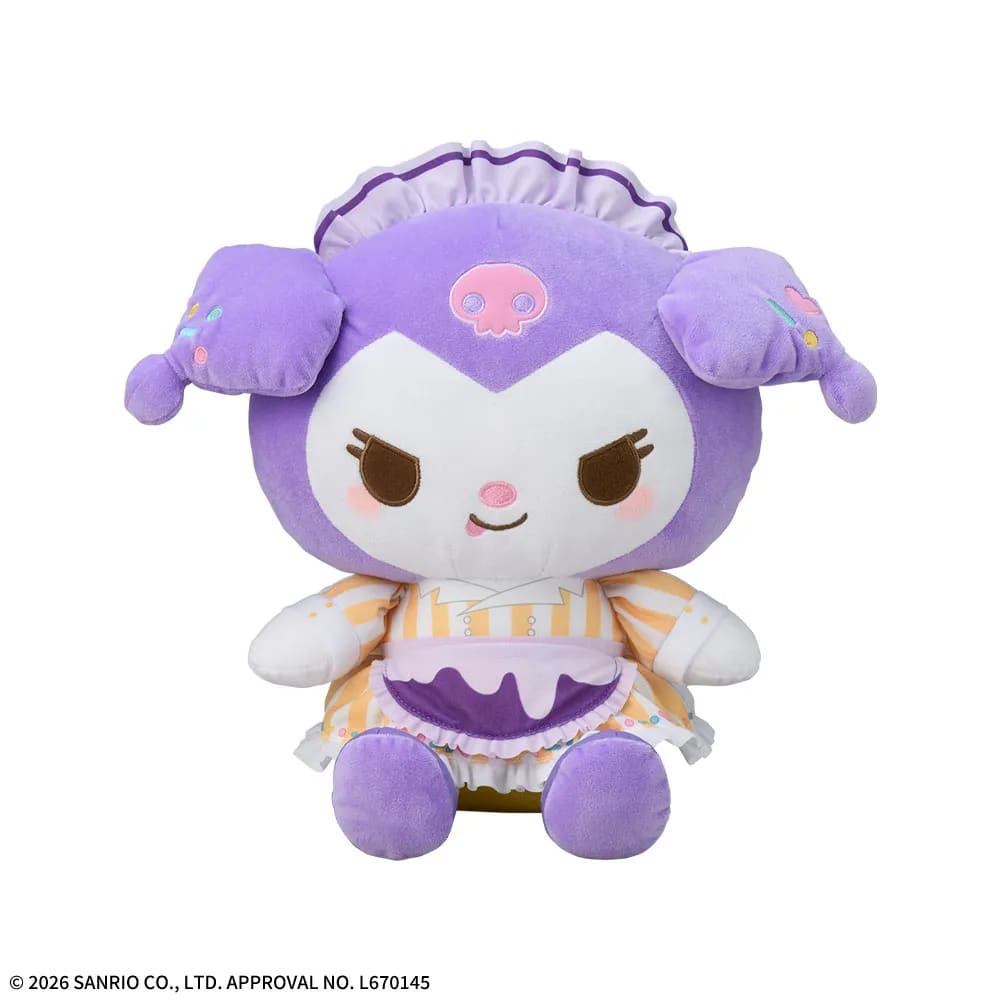 ゆるかわ サンリオキャラクターズ Lぬいぐるみ“クロミ” Pop’n Ice Standのプライズ画像