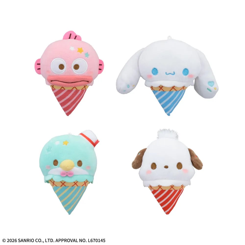 ゆるかわ サンリオキャラクターズ マスコット Pop’n Ice Stand ～Boys～のプライズ画像