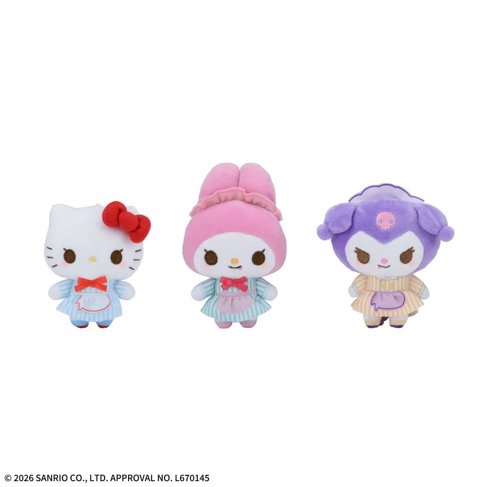 ゆるかわ サンリオキャラクターズ マスコット Pop’n Ice Stand ～Girls～のプライズ画像