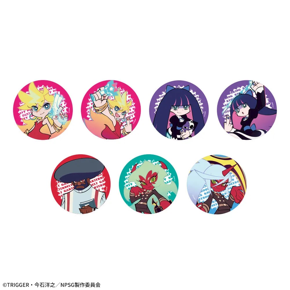New PANTY & STOCKING with GARTERBELT 缶バッジのプライズ画像
