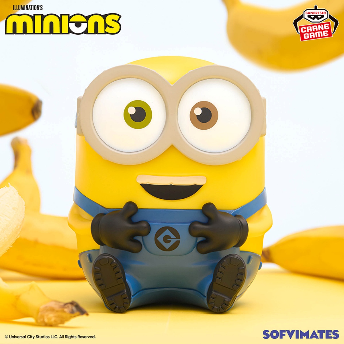 Minions おおきなSOFVIMATES～ボブ～のプライズ画像