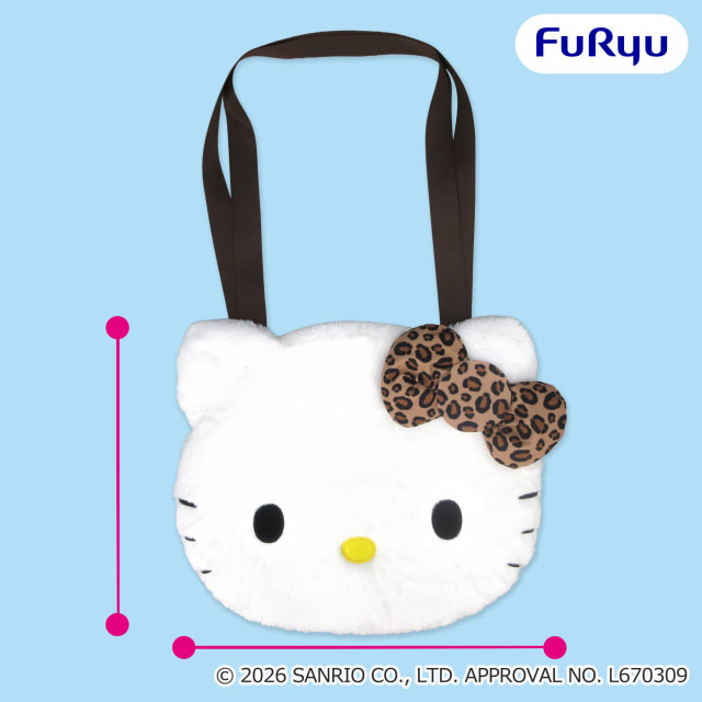 ハローキティ SANRIO FES 2026 カラフルリンクコーデ フェイスバッグのプライズ画像