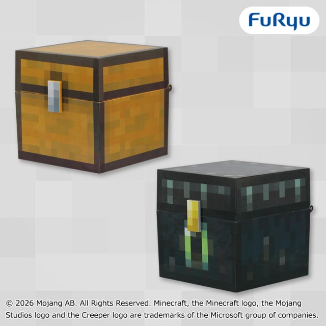 マインクラフト チェスト型BOXのプライズ画像