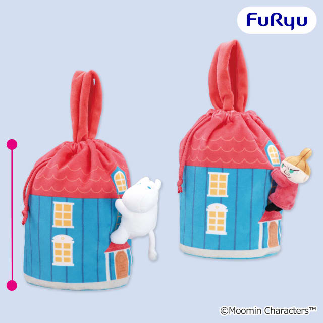ムーミン ぬいぐるみ巾着のプライズ画像