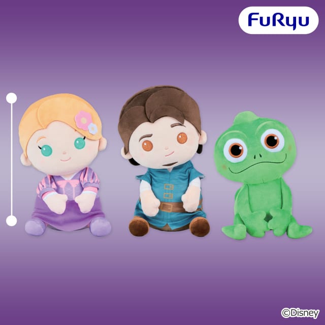 塔の上のラプンツェル こてっとぺったん BIGぬいぐるみのプライズ画像
