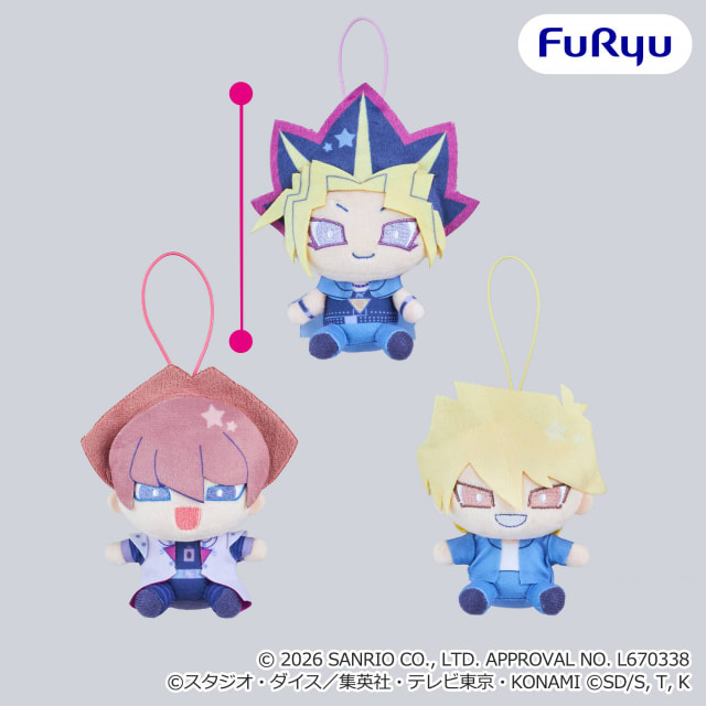 遊☆戯☆王デュエルモンスターズ Design produced by Sanrio マスコットのプライズ画像